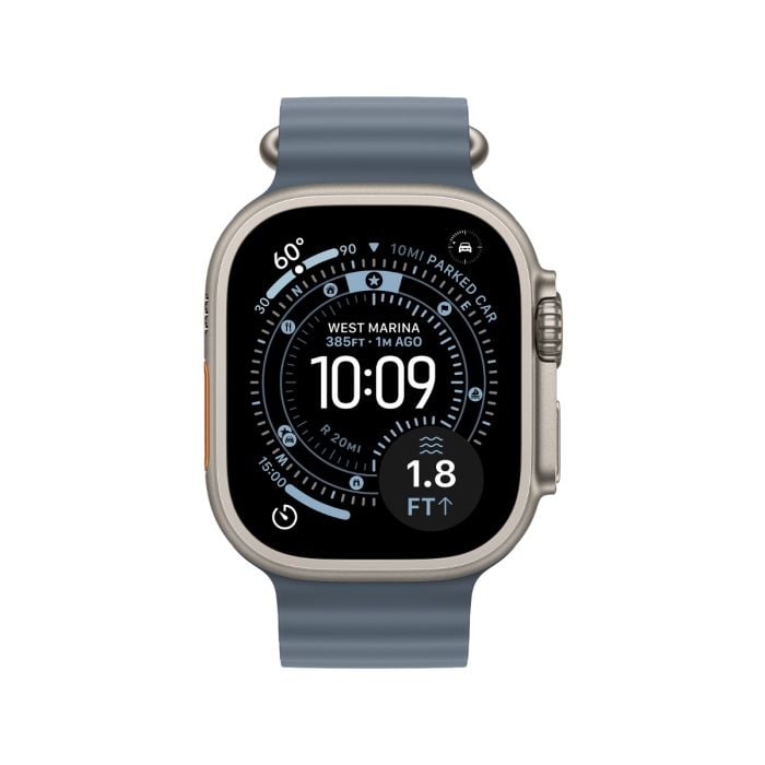 Apple Watch Ultra 3 Titanium Case with Ocean Band