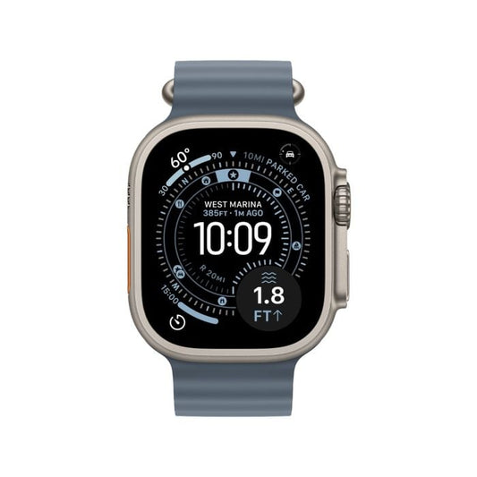 Apple Watch Ultra 3 Titanium Case with Ocean Band