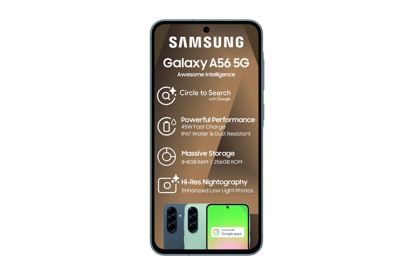 Samsung Galaxy A56 5G Black 256GB Dual SIM