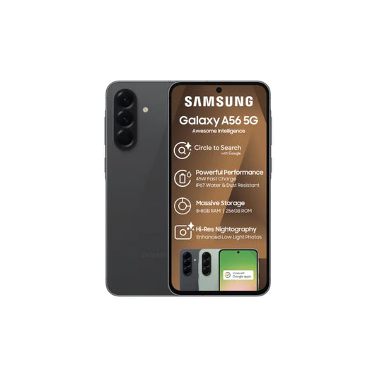 Samsung Galaxy A56 5G Black 256GB Dual SIM